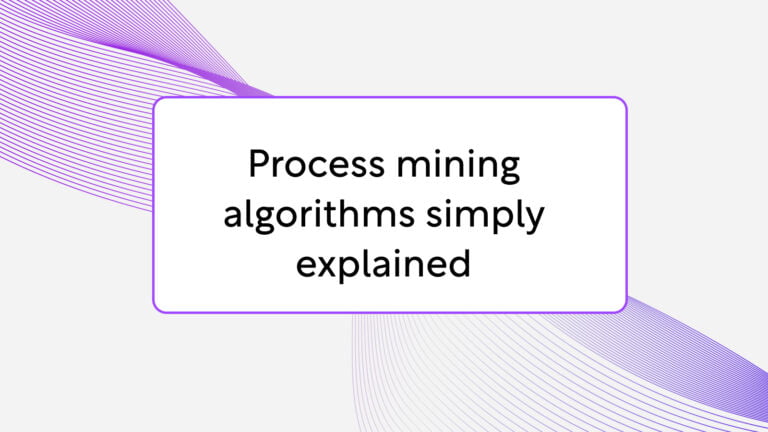 Process mining algorithms simply explained