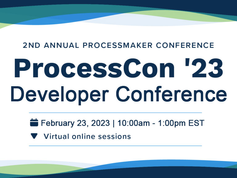ProcessCon '23 - Conférence des développeurs