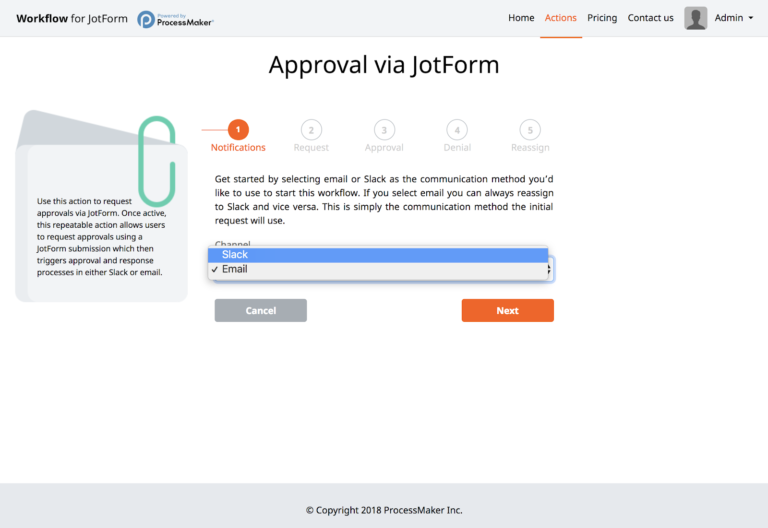 workflow jotform