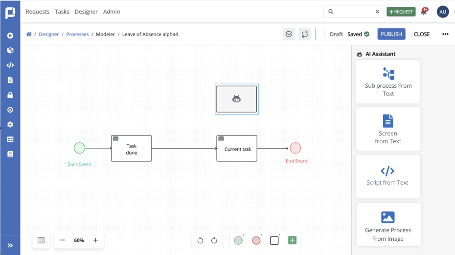 AI-Assisted Workflow Design