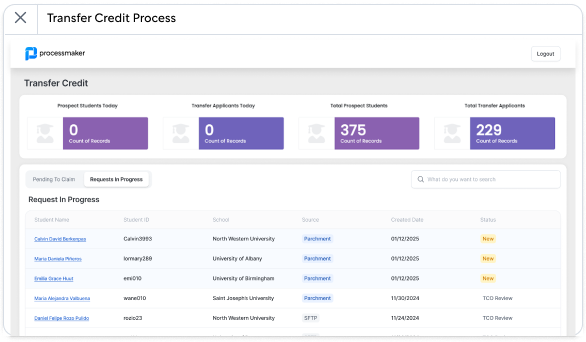 Accelerate Transfer Credit Decisions with Applicant Automation